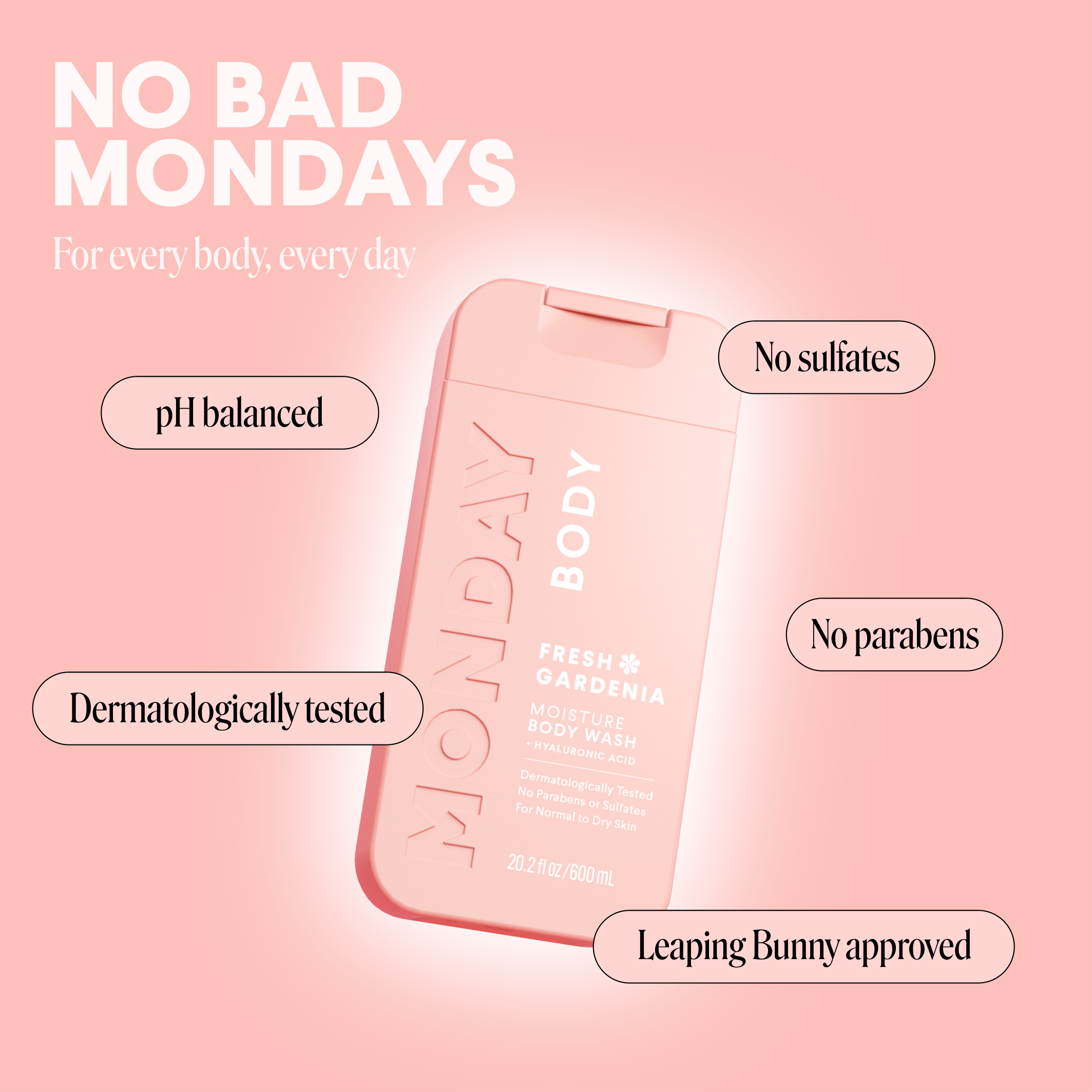 104134-US-UK_MONDAY_MOISTURE Body Wash Fresh Gardenia_600ml_ECOM IMAGE 5